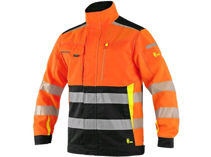 Blůza CXS BENSON výstražná, pánská, oranžovo-černá, vel. 52